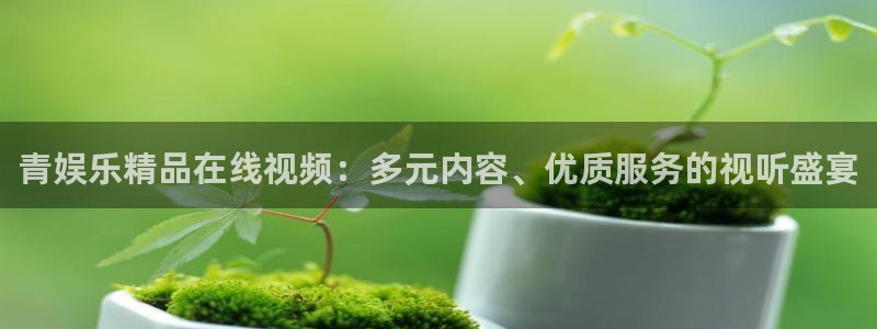 yy易游平台：青娱乐精品在线视频：多元内容、优质服务的视听盛宴